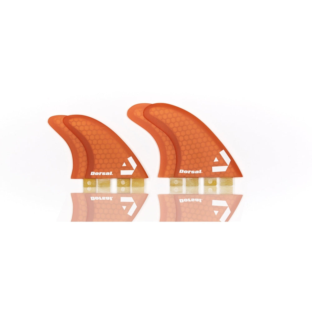 Dorsal Surfboard Fins Quad 4 Set Fcs Compatible 5 4