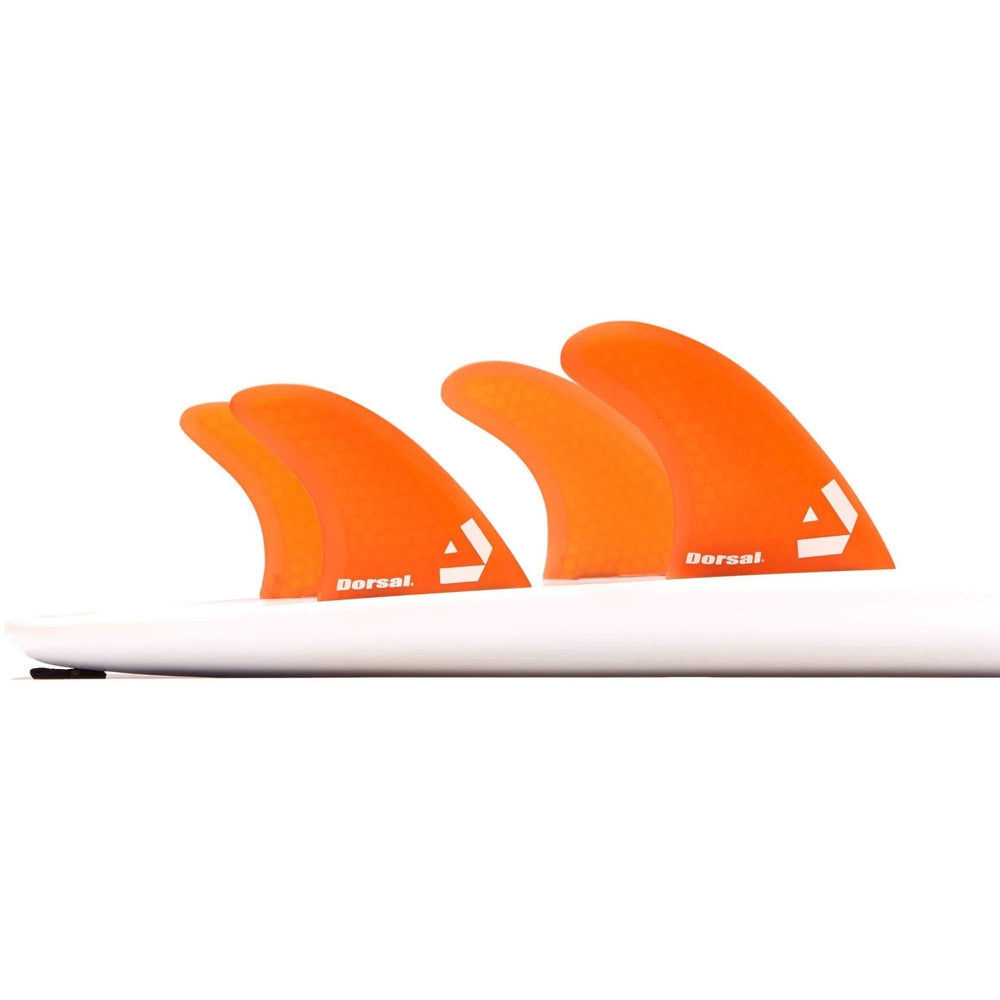 Dorsal Surfboard Fins Quad 4 Set Fcs Compatible 5 3