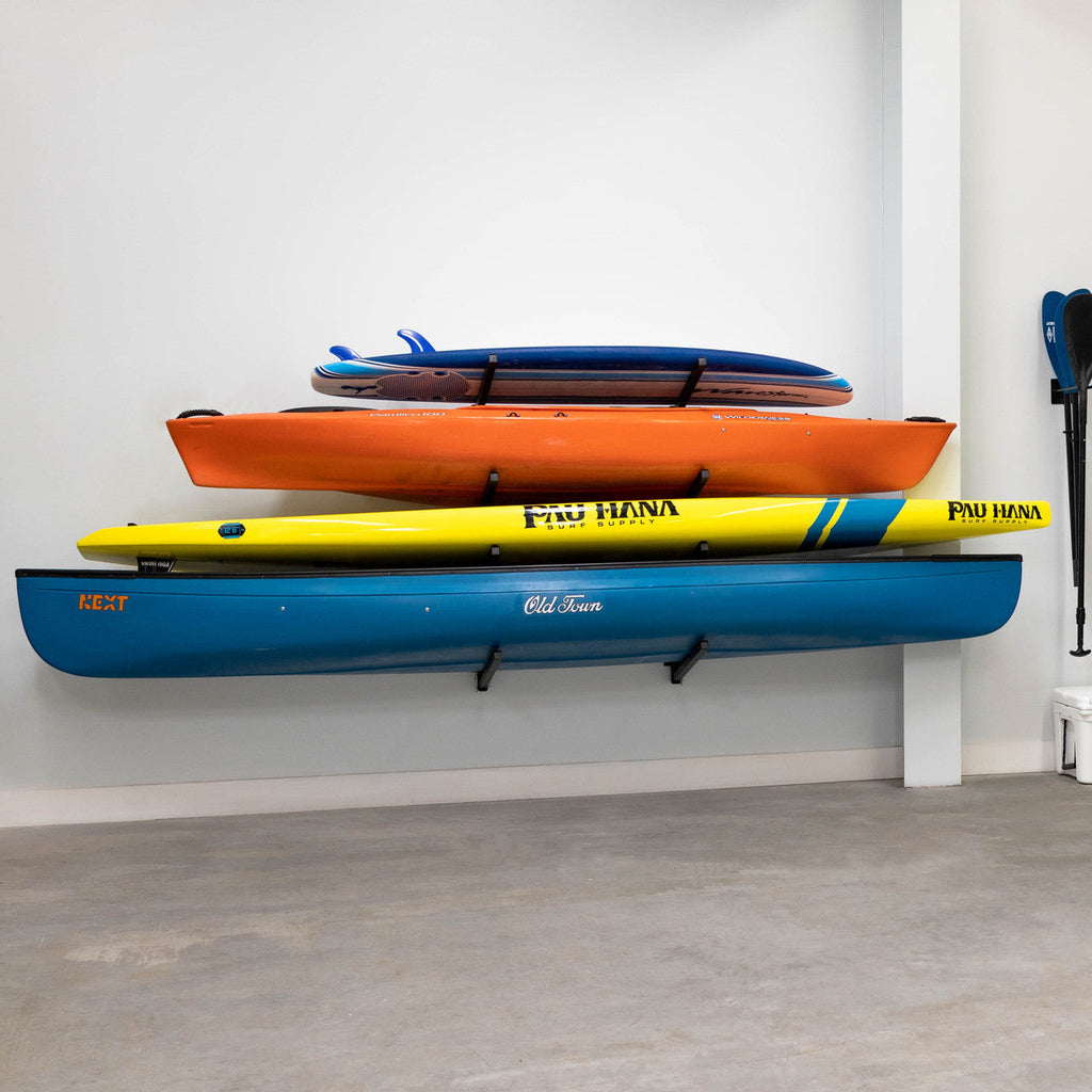 Indoor Wall Rack |  46 Inch Adjustable Height | Kayak & SUP