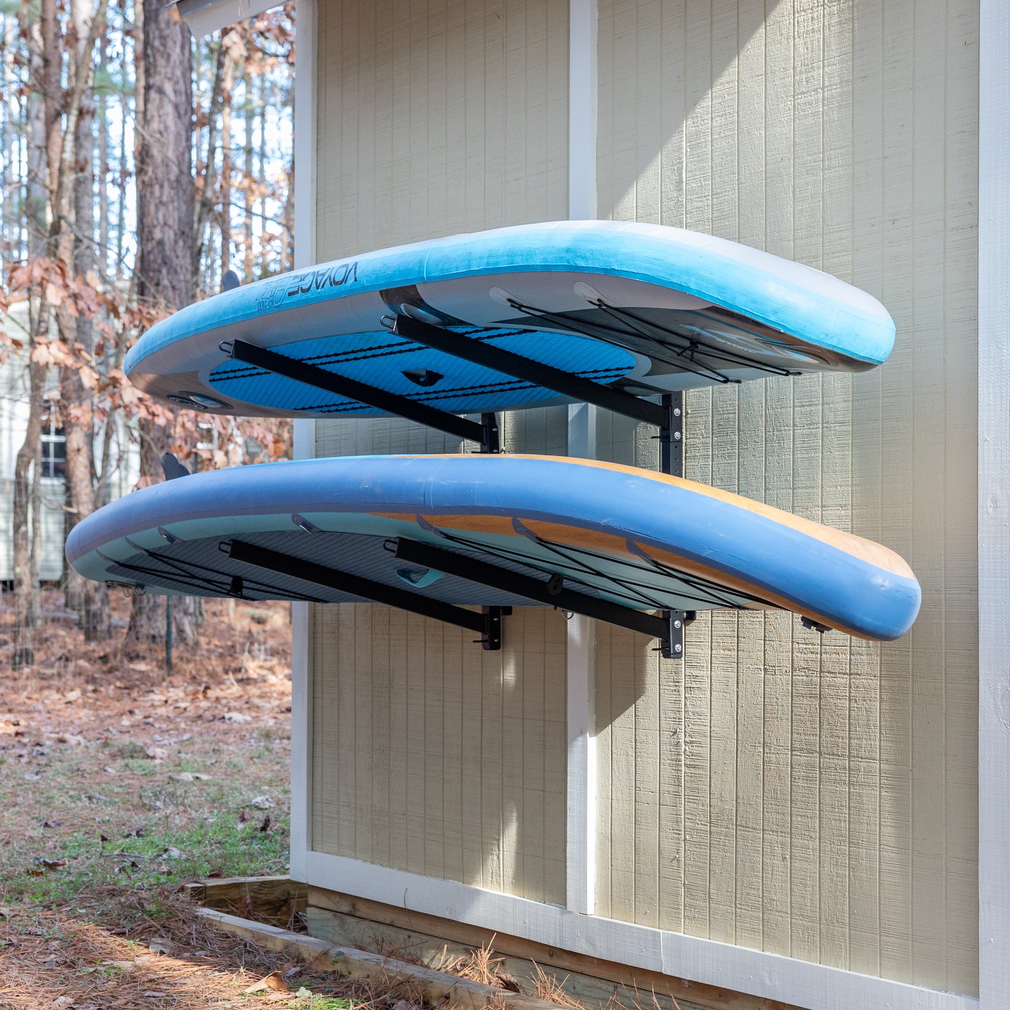 Shenandoah Kayak Storage Outdoor Adjustable Rack 2 Levels 5