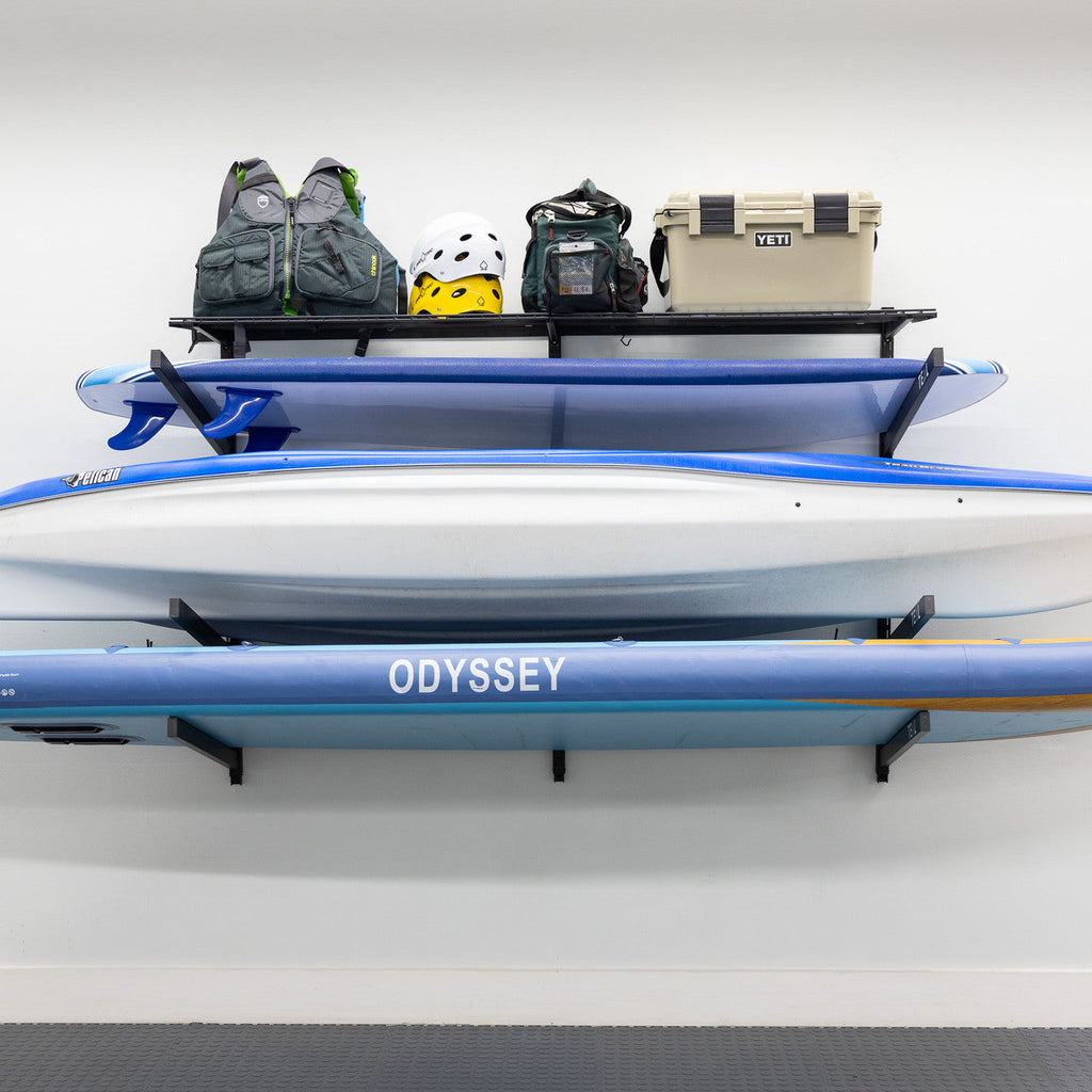 G-Watersport Pro | Adjustable Wall Storage System | Holds 500 lbs