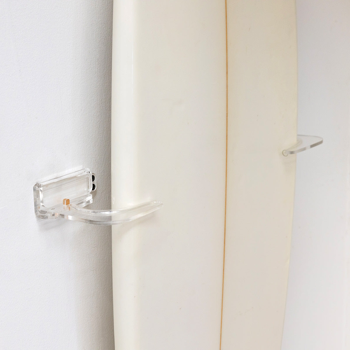 Maui Surfboard Display Vertical Clear Rack Holds 50 Lbs 2