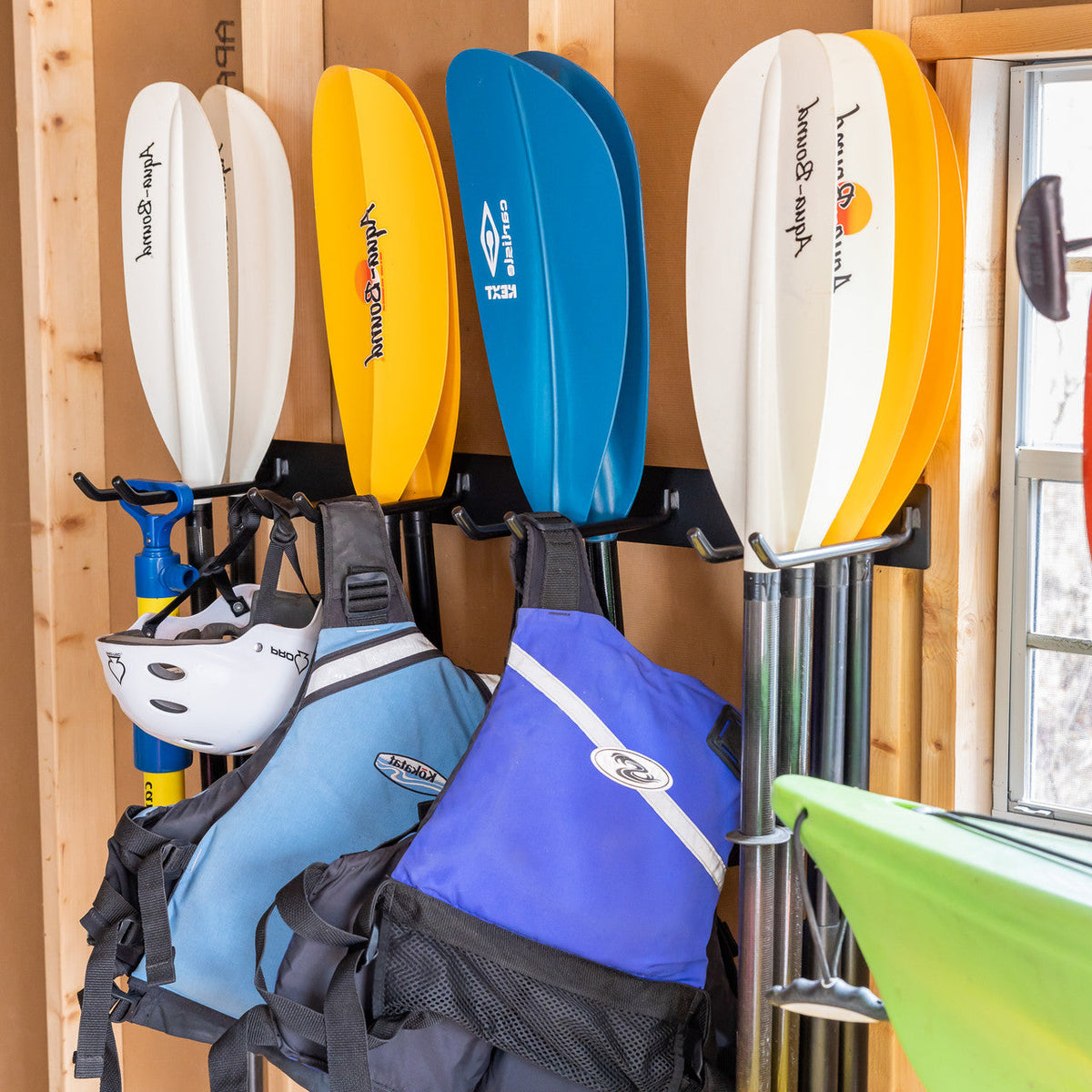 Laurel Lake Paddle Storage Rack Holds 16 Paddles 6