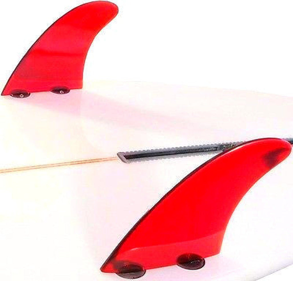 Dorsal Surfboard Fins Longboard Twin 2 Or Quad Front Set Fcs Compatible 1 2