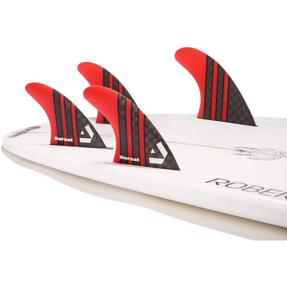 Dorsal Surfboard Fins Quad 4 Set Future Compatible 14 2