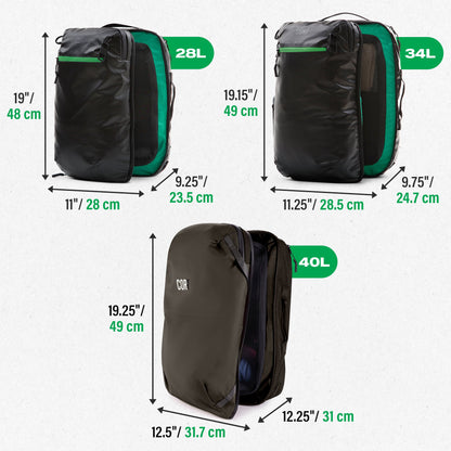 The Island Hopper Travel Backpack 28L
