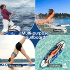 6 Inflatable Blow Up Stand Up Paddle Sup Surfboard 284646