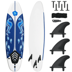 6 Inflatable Blow Up Stand Up Paddle Sup Surfboard 845369