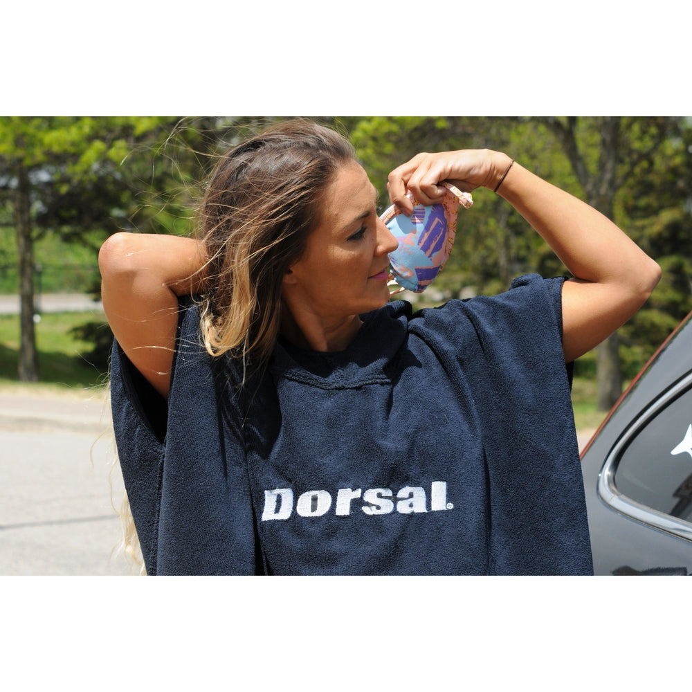 Dorsal Thick Microfiber Surf Poncho Robe For Wetsuit Changing Towel 3