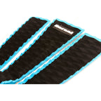 Dorsal Three 3 Piece Eva Surfboard Deck Traction Pads With Kicker Tail For Stomp Skimboards Surf Boards Fish Board Funboard Black Blue Red 6