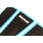 Dorsal Three 3 Piece Eva Surfboard Deck Traction Pads With Kicker Tail For Stomp Skimboards Surf Boards Fish Board Funboard Black Blue Red 7