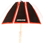 Dorsal Three 3 Piece Eva Surfboard Deck Traction Pads With Kicker Tail For Stomp Skimboards Surf Boards Fish Board Funboard Black Blue Red 10