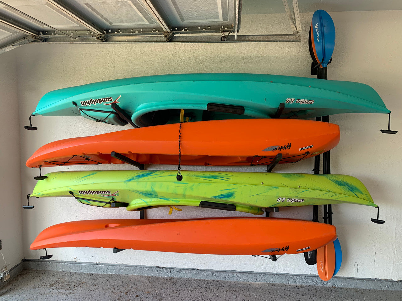 Champlain Kayak Storage Indoor Adjustable Rack 4 Levels 6