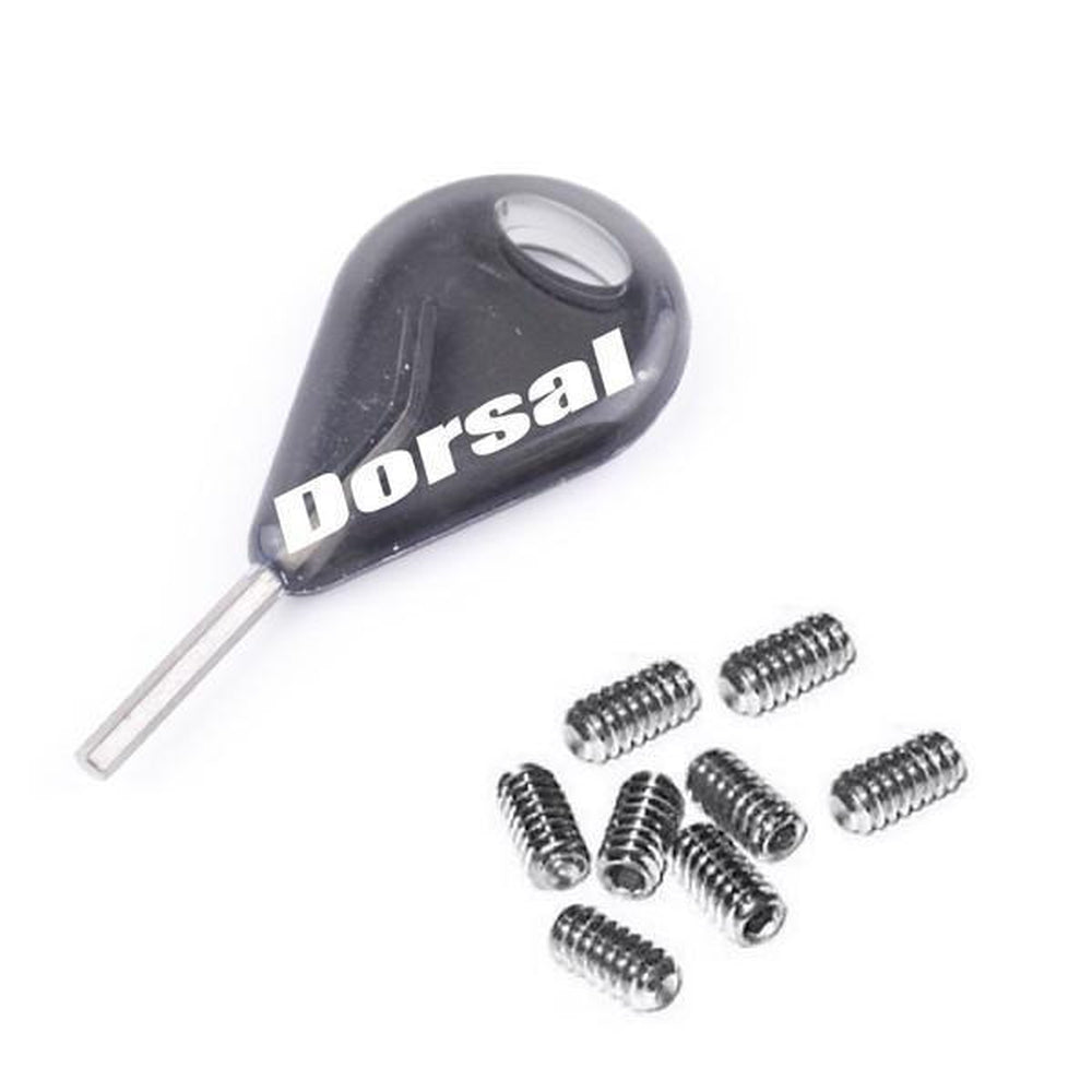 DORSAL Surfboard Fin Screws and Hex Key