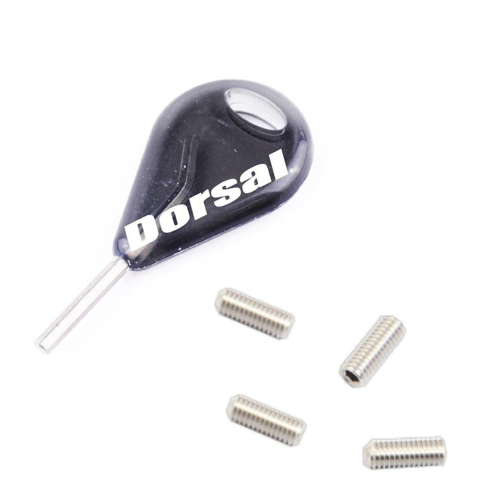 Dorsal Surfboard Fin Screws And Hex Key 3
