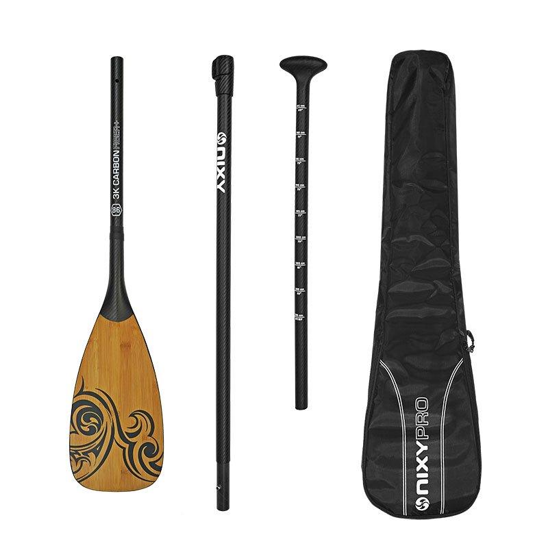 86 3K Bamboo Carbon Fiber Sup Pro Paddle Bundle