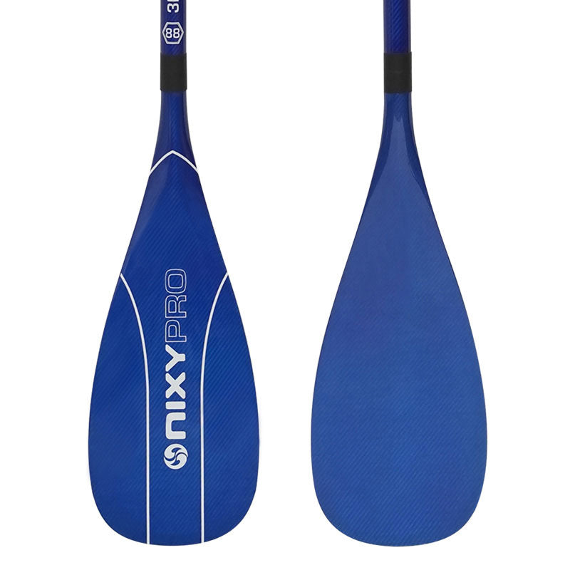 88 Blade Sup Carbon Paddle 3 Piece Blue
