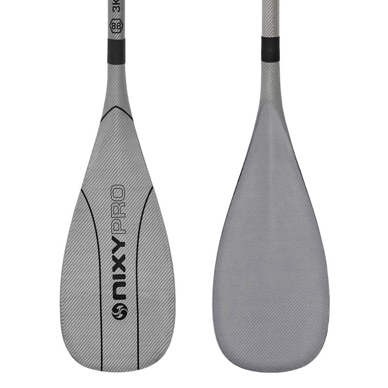 88 Blade Sup Carbon Paddle 3 Piece Gray