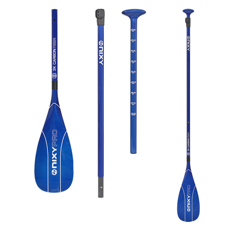 88 Sup Carbon Paddle 3 Piece Blue