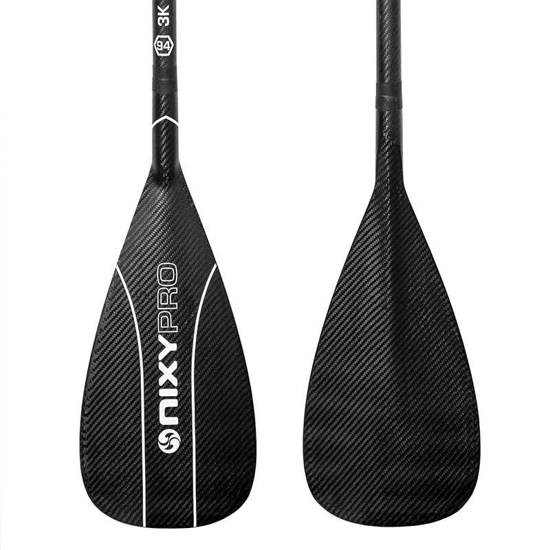 94 3K Carbon Fiber Sup Pro Paddles Close Up