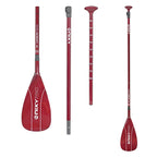 94 Sup Carbon Paddle 3 Piece Red