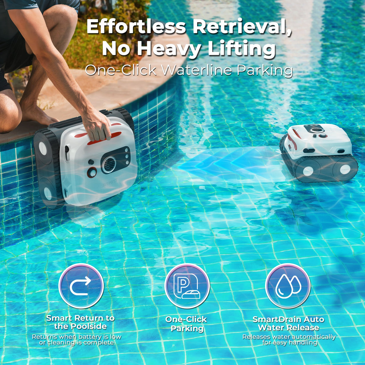 Bn Pro Robotic Pool Cleaner 9