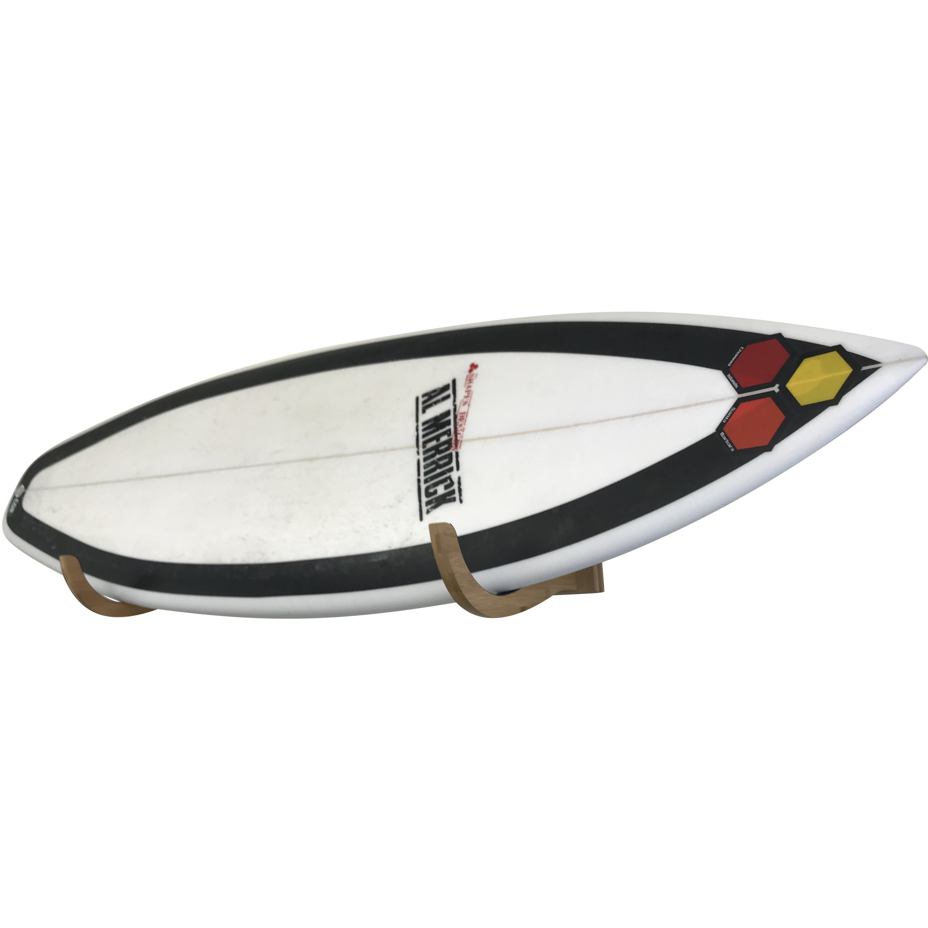 Surfboard Wood Display Wall Storage Rack 2
