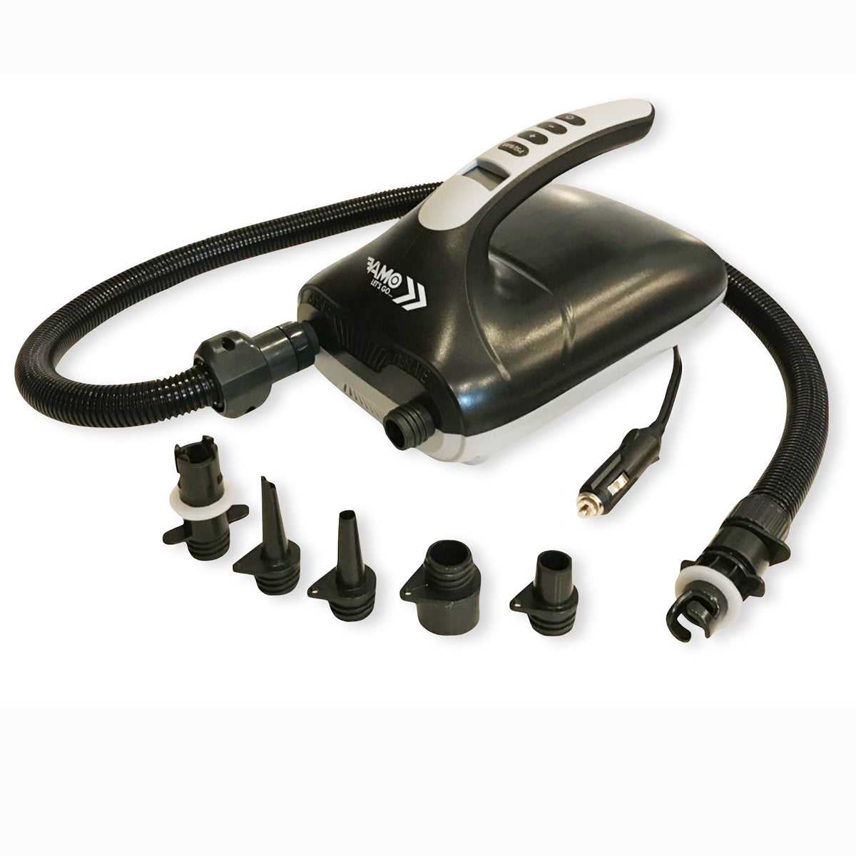 Vamo 20Psi Sup Electric Air Pump 12V Cig Adapter 2