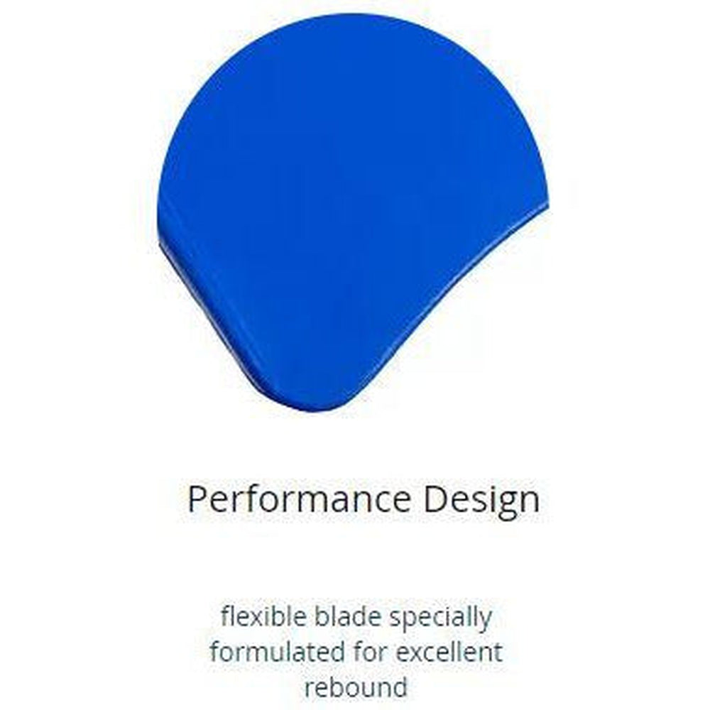 Dorsal Floating Long Swim Fins Blue Red Xxs Jr 10 12 3