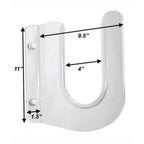 Dorsal Longboard Snowboard Surfboard And Sup Wall Racks Pair 2