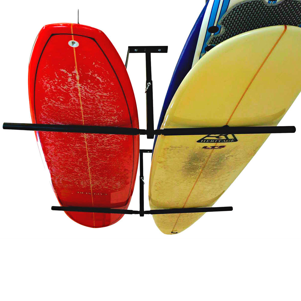 Hi Port 2 Surfboard Adjustable Ceiling Storage Rack Double Holds 150 Lbs 2