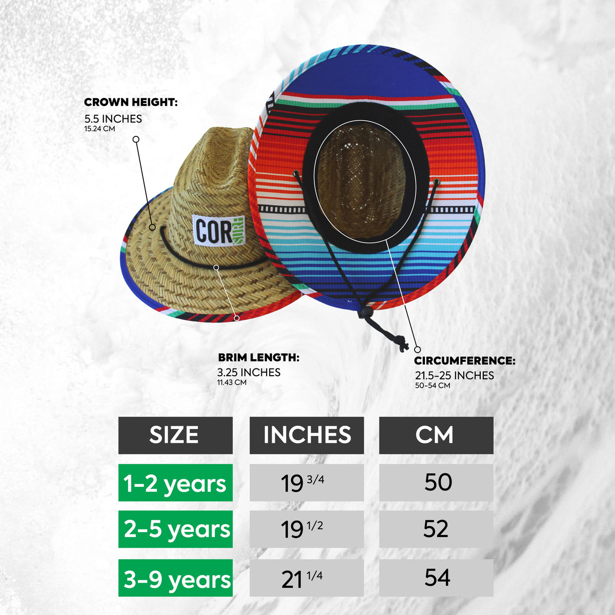 Kids Straw Hat Summer Beach Hat For Boys And Girls Kauai 4