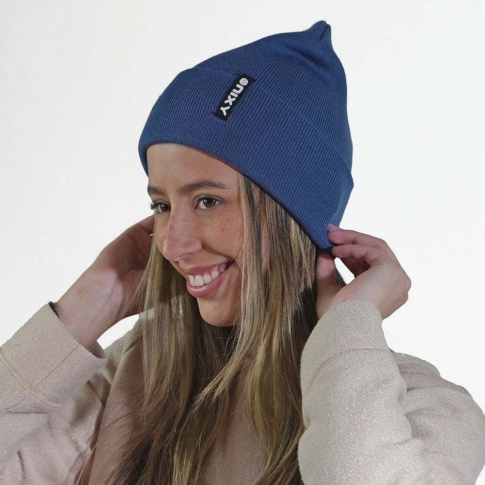 Cuffed Beanie Blue Girls