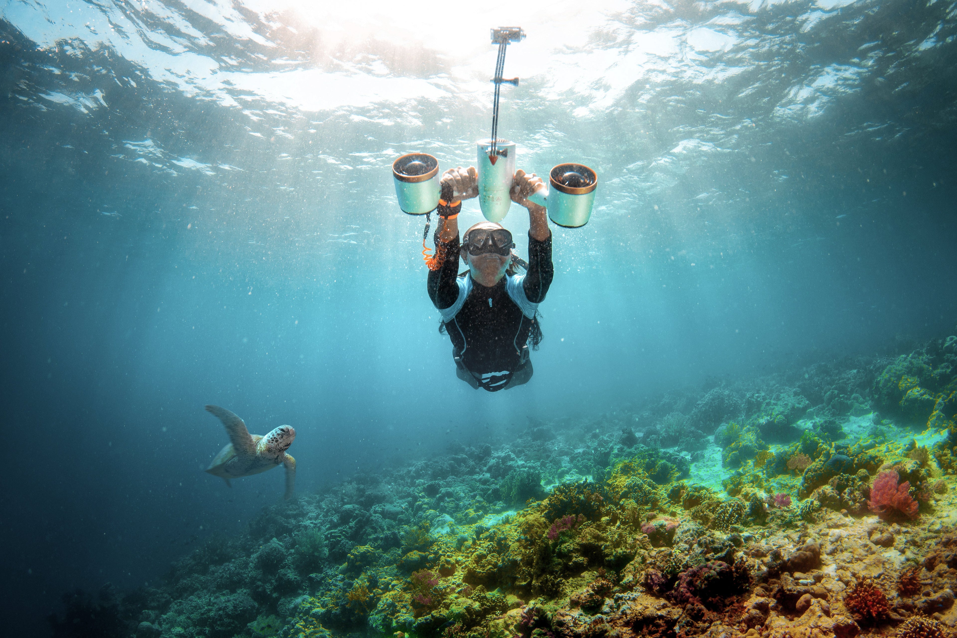 MixPro Dual-Motor Underwater Scooter 4.0mph
