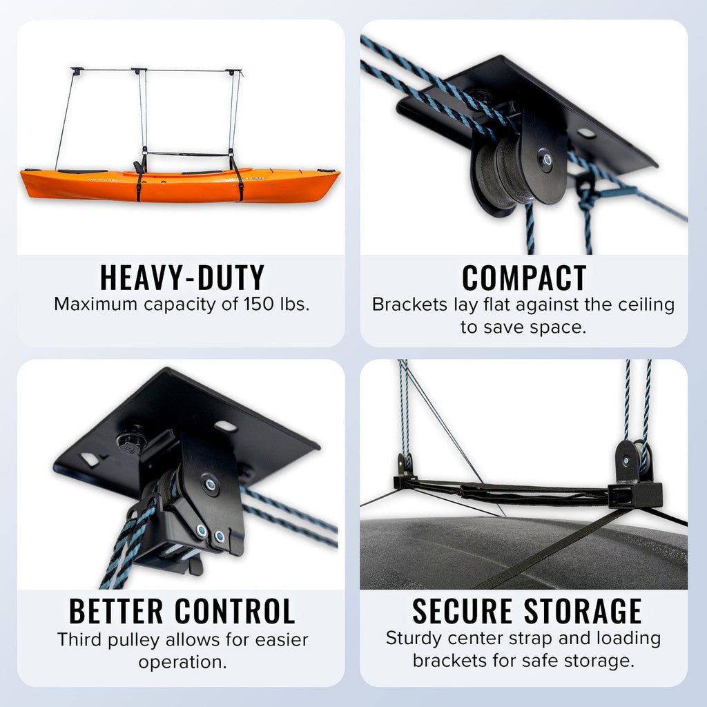 Easylift Cargo Box Hoist Holds Up To 150 Lbs 3