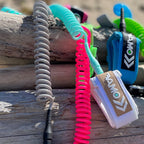 10 Full Coiled Sup Paddleboard Leash Vibrant Collection 3