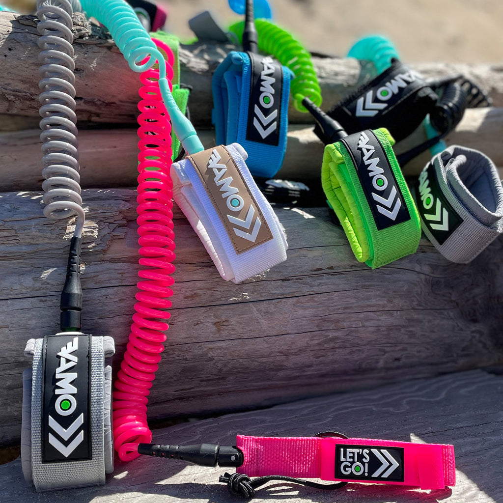 9 Full Coiled Sup Paddleboard Leash Classic Collection 2