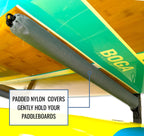 Broadwater Paddleboard Storage Adjustable Dock Rack Over The Water 4 Levels 9