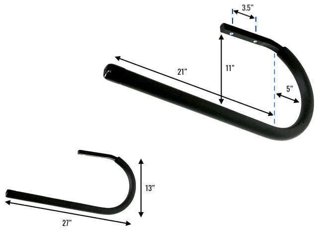 Hi Port 1 Surfboard Storage Ceiling Rack Holds 50 Lbs 4