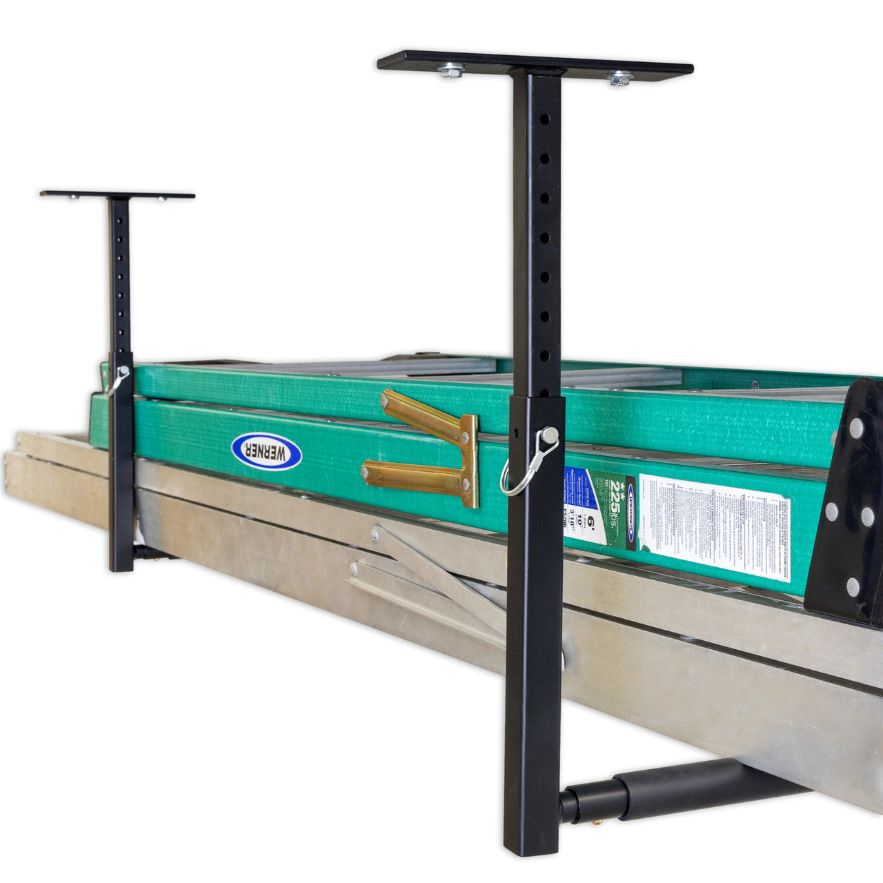 Hi Port 2 Adjustable Ceiling Storage Rack Single Holds 75 Lbs 7