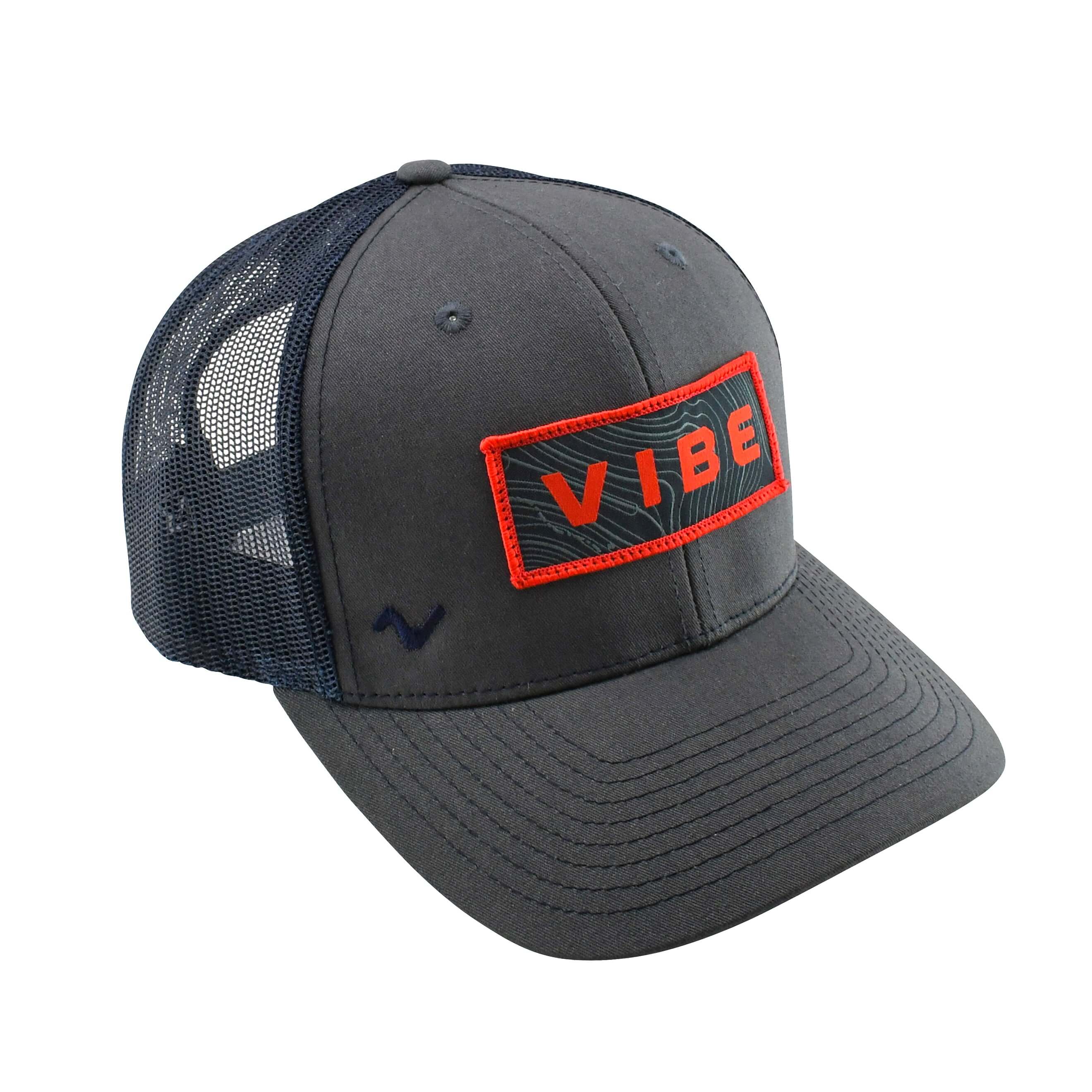 Hat Richardson Charcoal Vibe Patch Front 2021