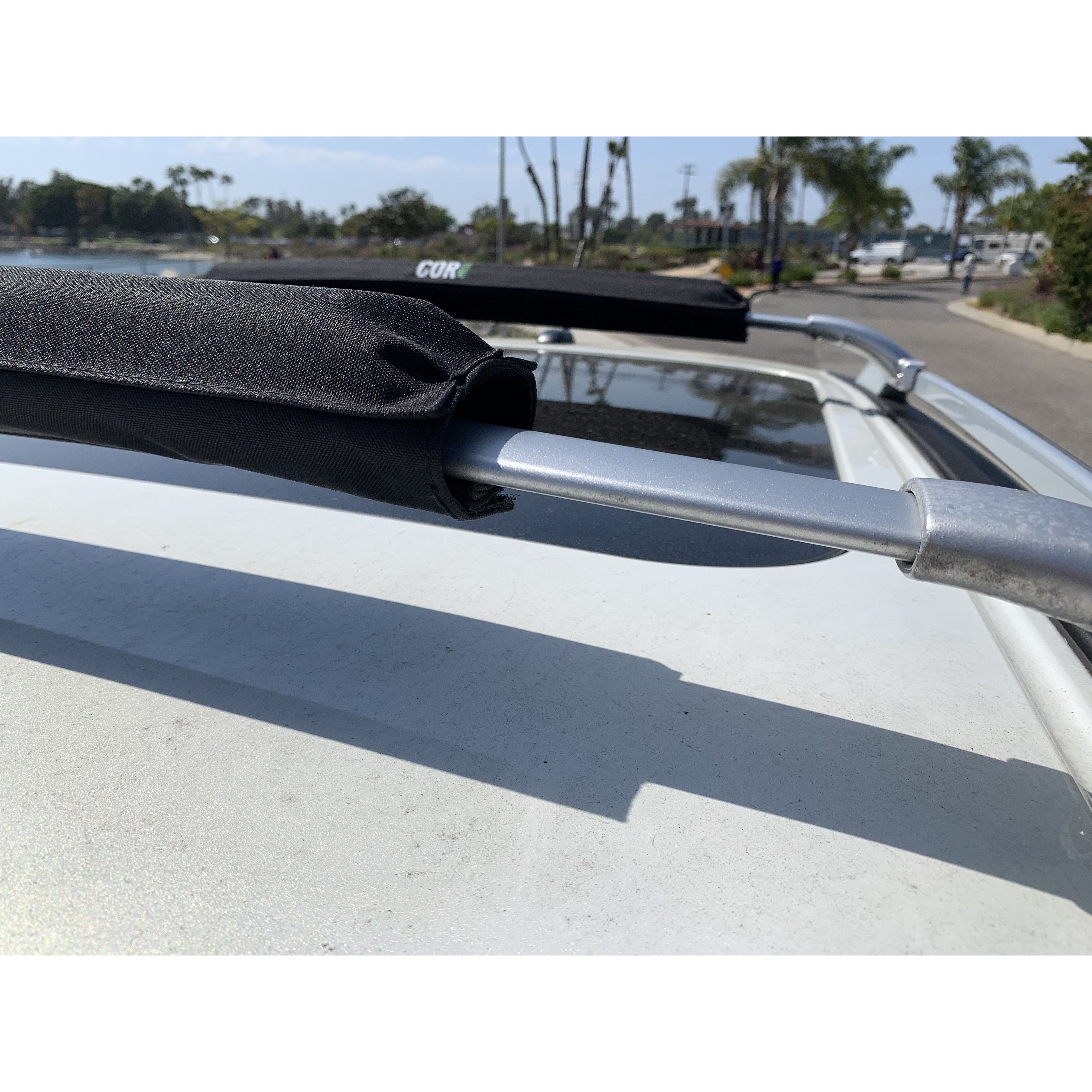 Aero Roof Rack Pads Two Sizes 28 And 19 Narrow Flat Bars 6