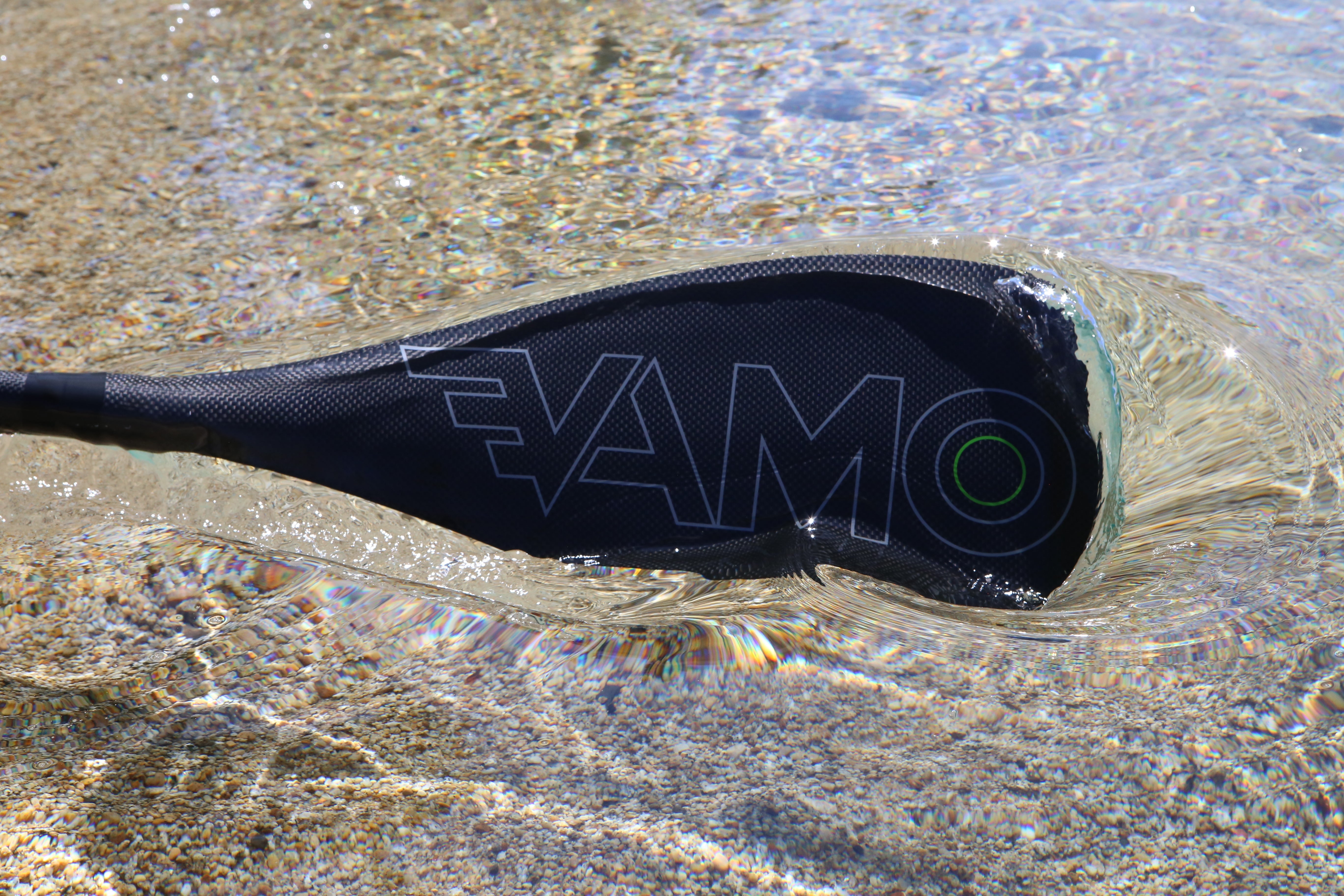 Full Carbon Fiber Fixed Shaft Paddle With Abs Edge Sr71 Black 3