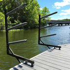 Broadwater Paddleboard Storage Adjustable Dock Rack Over The Water 4 Levels 2