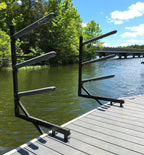 Chesapeake Kayak Storage Adjustable Dock Rack Over The Water 4 Levels 3