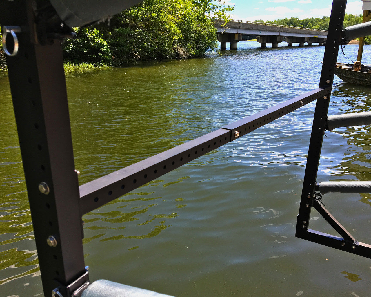 Broadwater Paddleboard Storage Adjustable Dock Rack Over The Water 4 Levels 18