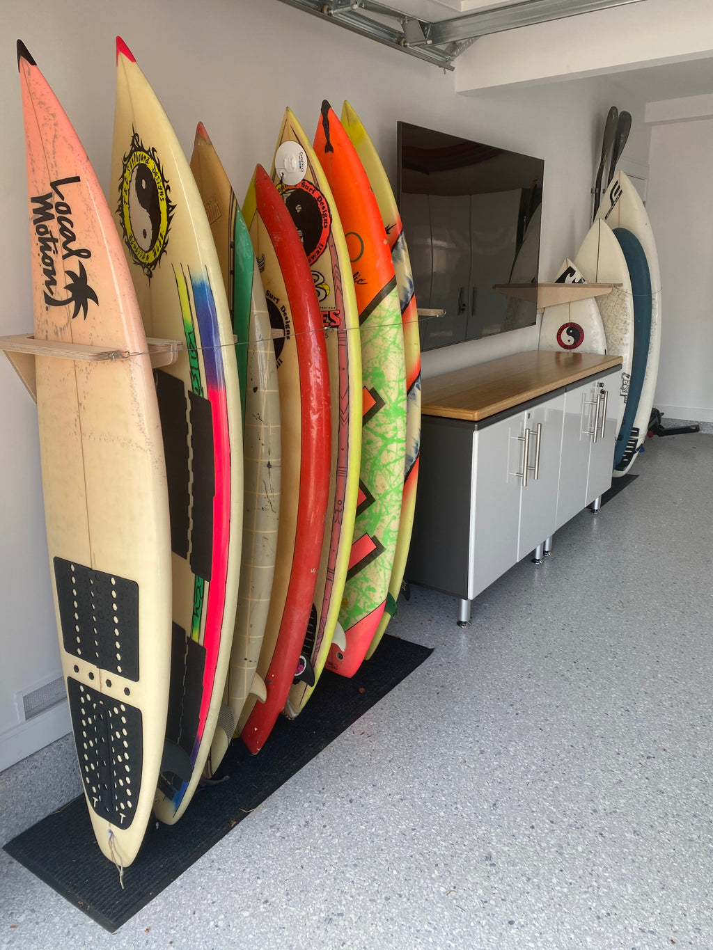 The Freestyle Surfboard Wall Rack 3