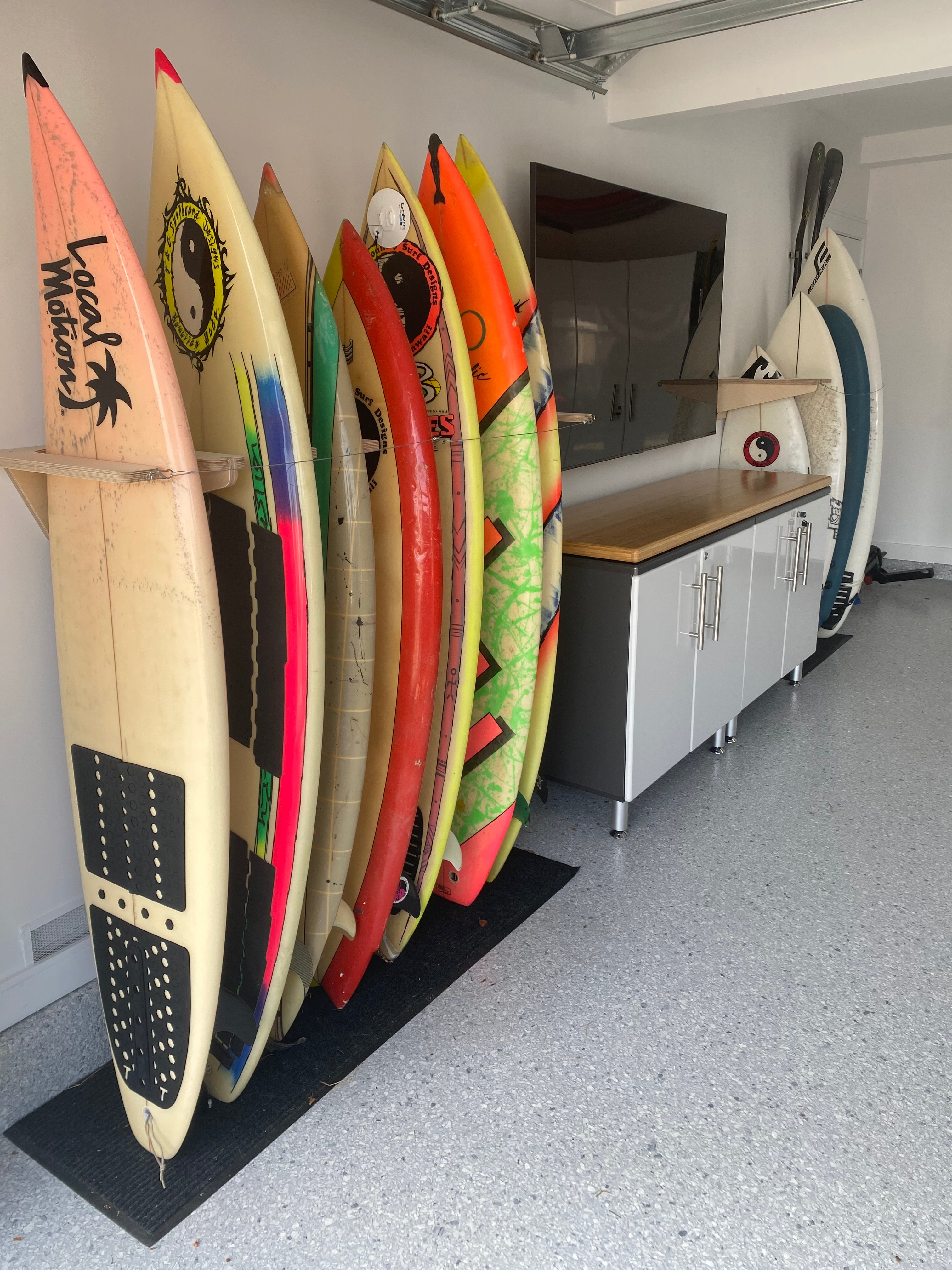 The Freestyle Surfboard Wall Rack 3