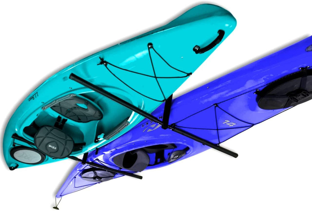 Hi Port 2 Kayak Adjustable Ceiling Storage Rack Double Holds 150 Lbs 10