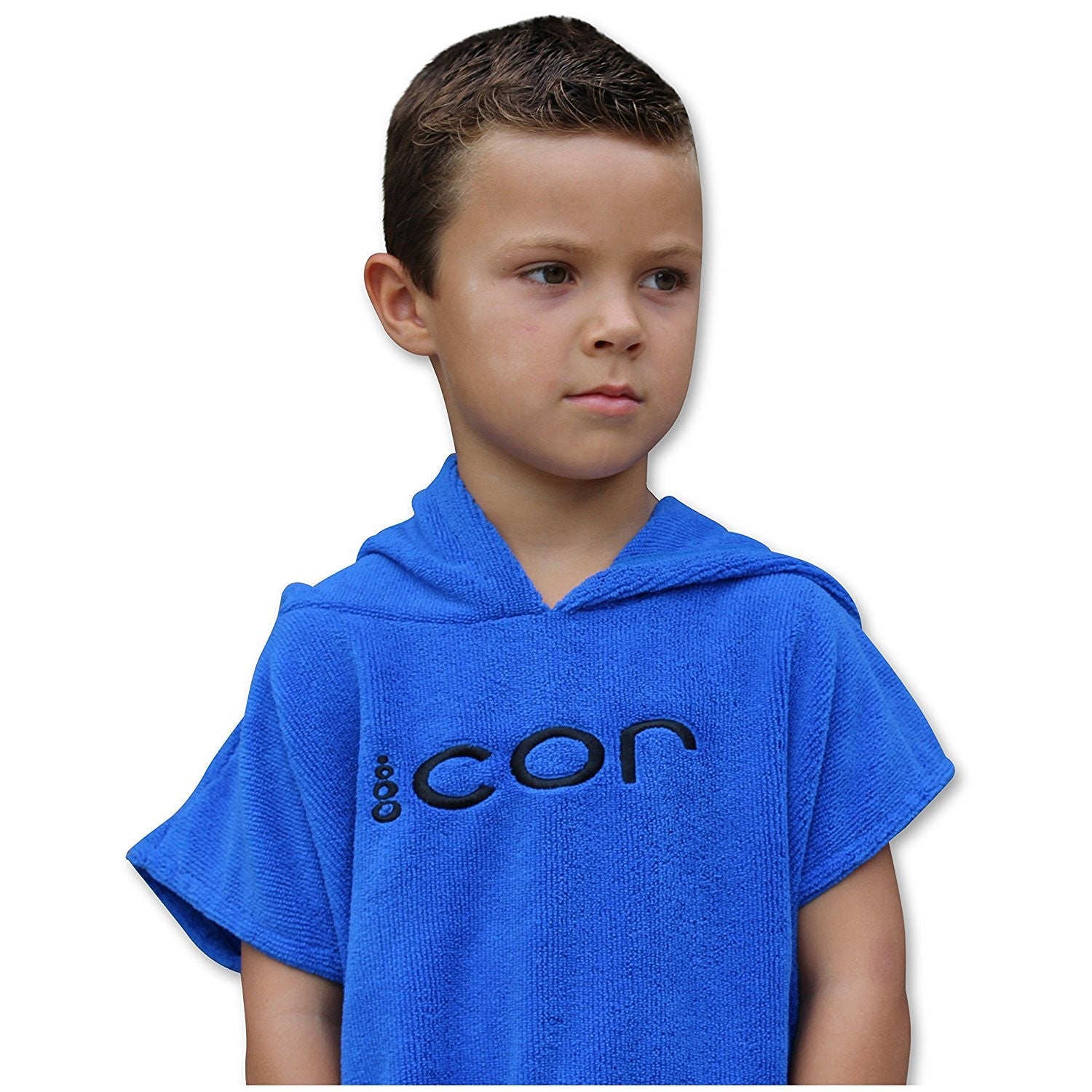 Kids Changing Towel Poncho Solid Colors 7